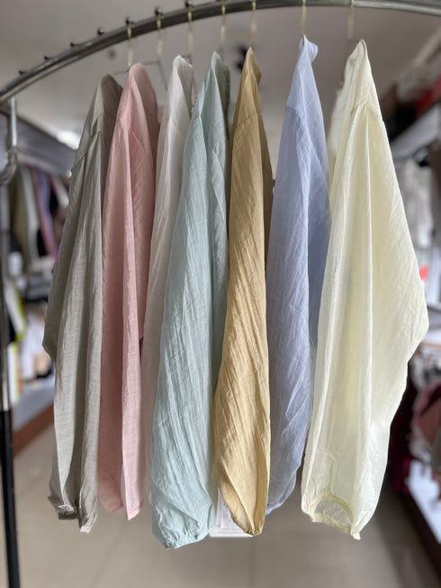 Summer Comfy See Through Shirts With Tank Tops Sets
